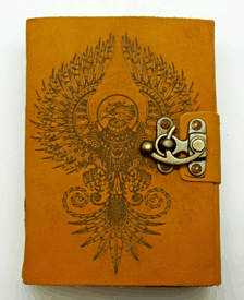 Phoenix Soft Leather Embossed Journal